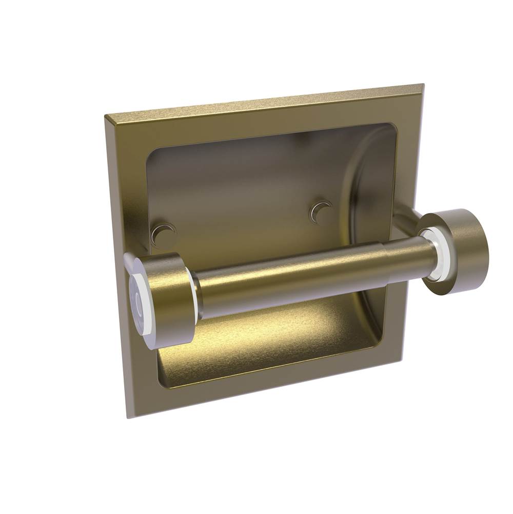 Allied Brass Clearview Collection Recessed Toilet Paper Holder