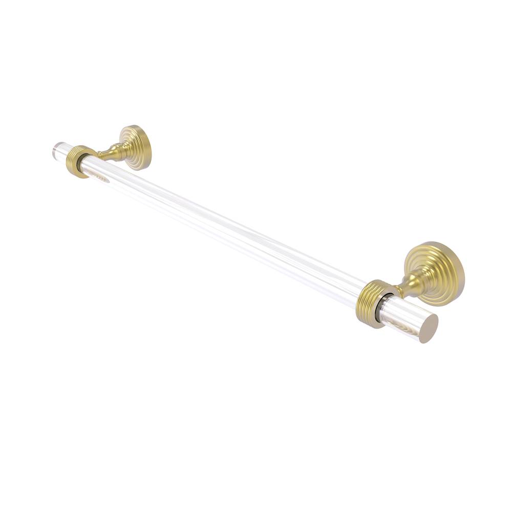 Allied Brass Pacific Grove Collection 18 Inch Towel Bar with Groovy Accents