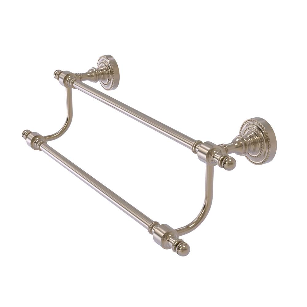 Allied Brass Retro Dot Collection 36 Inch Double Towel Bar