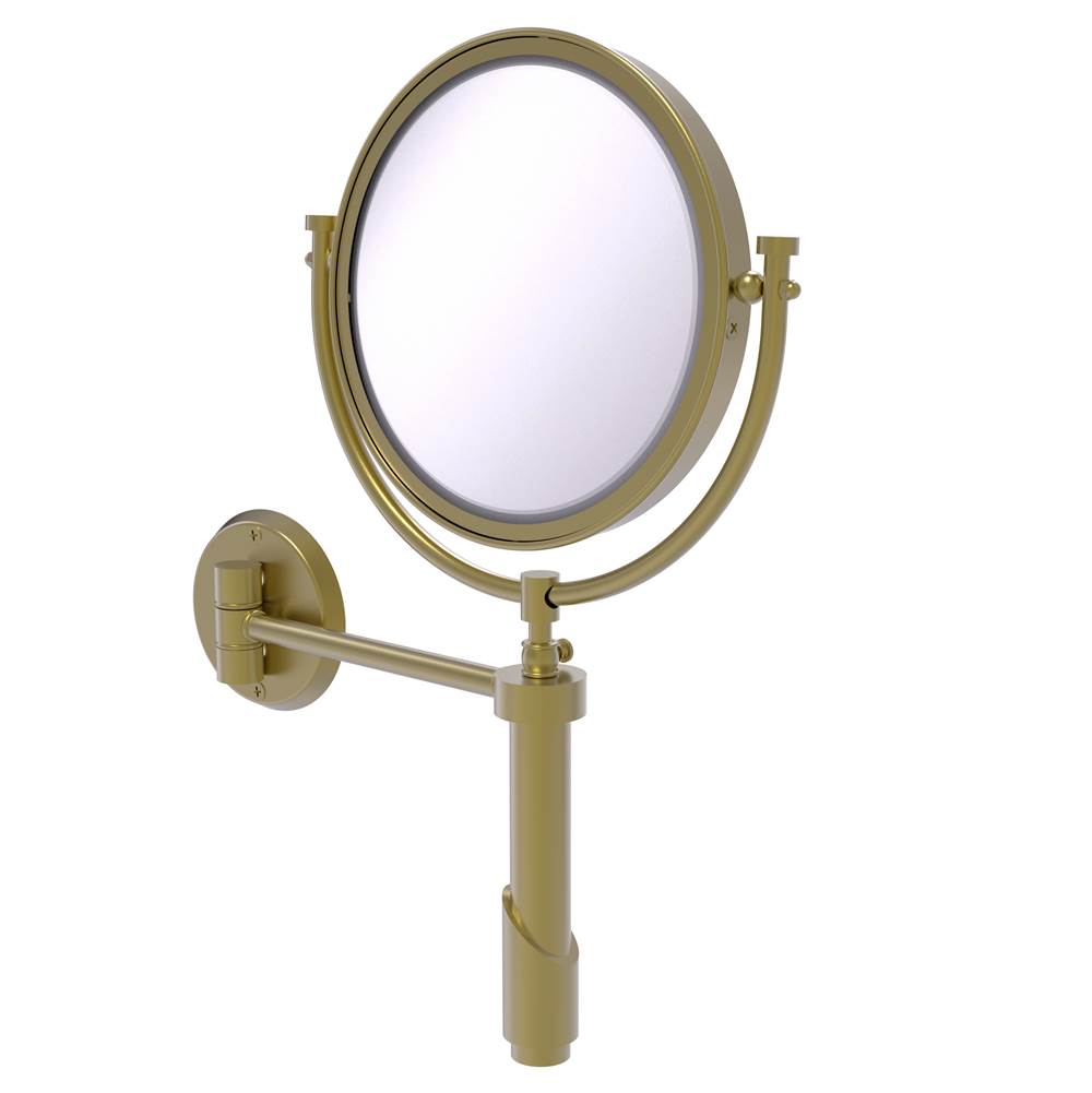 Allied Brass Tribecca Collection Wall Mounted Make-Up Mirror 8 Inch Diameter with 5X Magnification