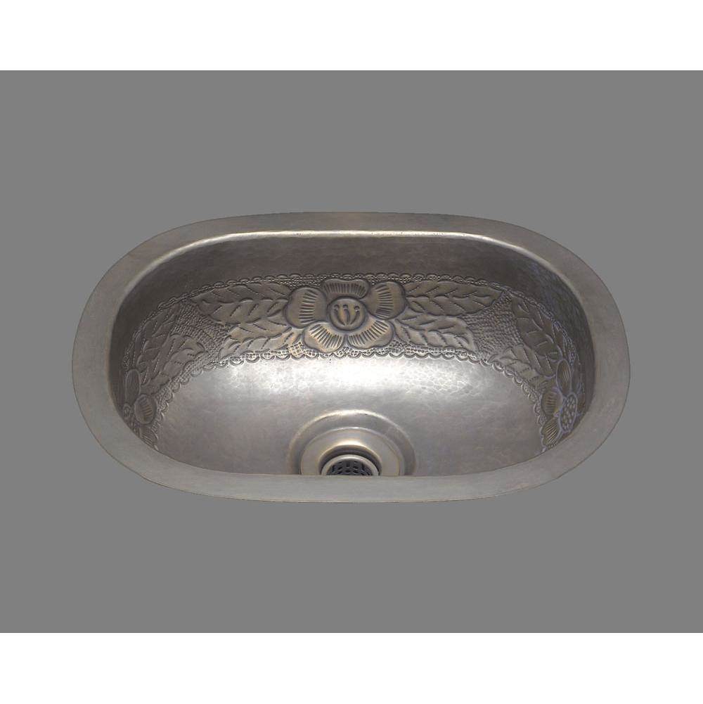 Alno Small Roval Bar Sink, Plain Pattern, Undermount and Drop In