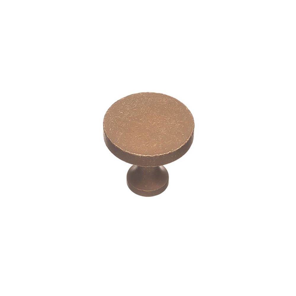 Colonial Bronze Cabinet Knob Hand Finished in Antique Bronze