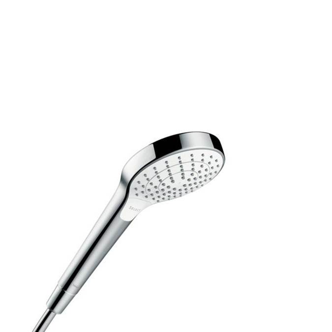 Hansgrohe Croma Select S Handshower 110 Vario-Jet, 2.5 GPM in White / Chrome