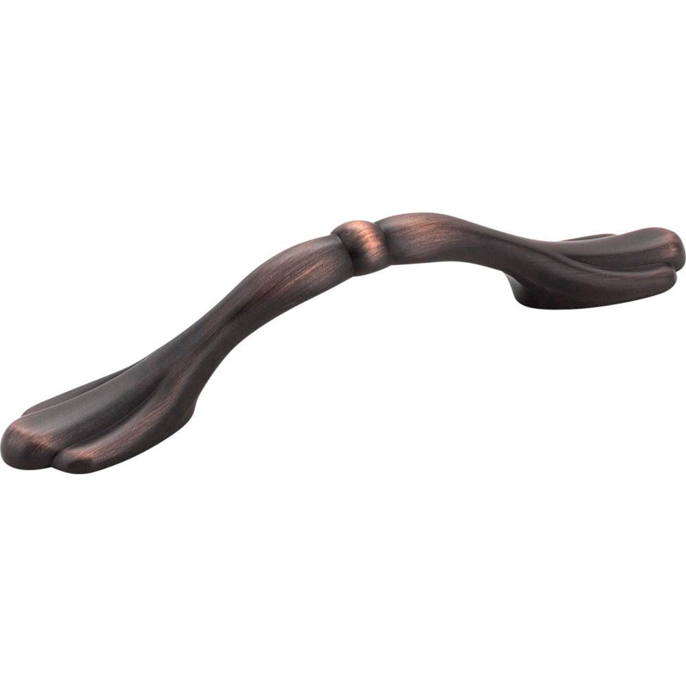 Hardware Resources 3'' Center-to-Center Brushed Oil Rubbed Bronze Arcadia Cabinet Pull