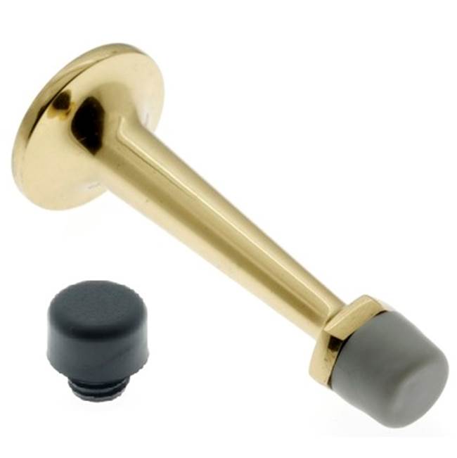 Idh 3.25'' Arrow Base Stop Polished Brass No Lacquer