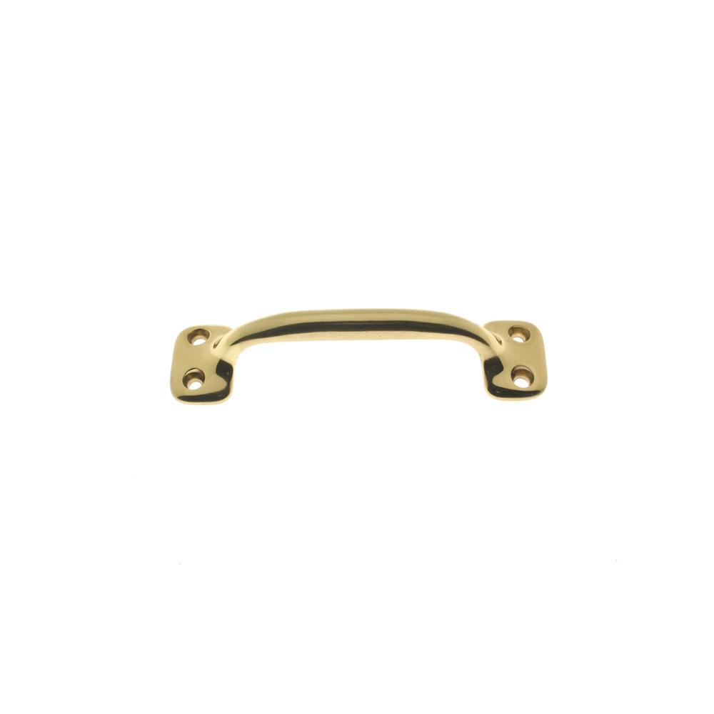 Idh 4'' C/C Bar Lift/Door Pull Polished Brass