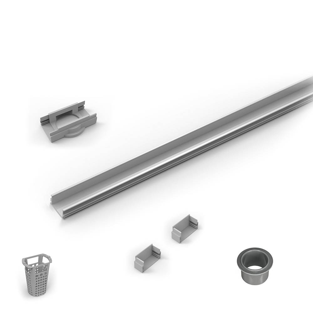 Infinity Drain 72'' PVC Component Only Kit for S-LAG 38 and S-LT 38 series.