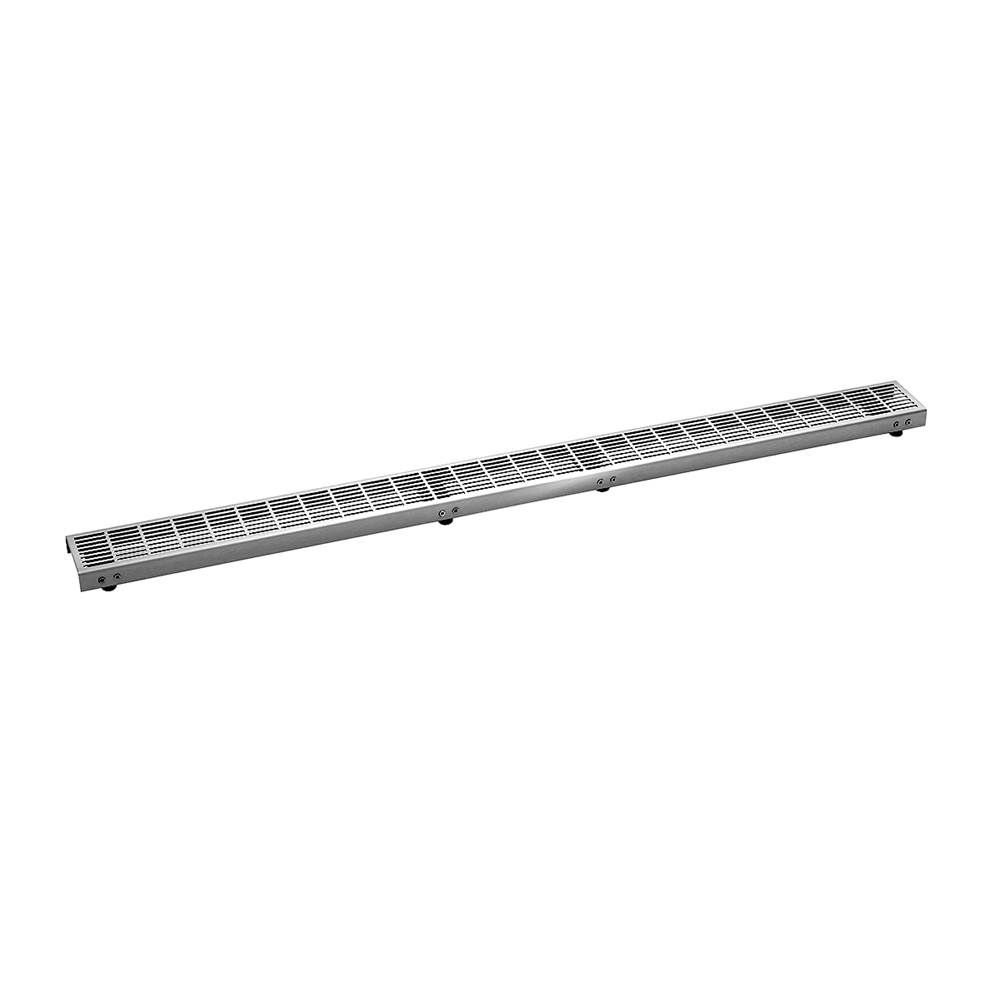 Infinity Drain 36'' Perforated Slotted Pattern Grate for FXIG 65/FFIG 65/FCBIG 65/FCSIG 65/FTIG 65 in Polished Stainless