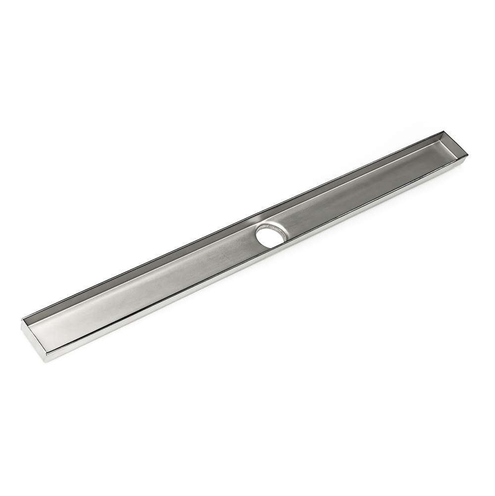 Infinity Drain 48'' Channel for FX 65 Series in Polished Stainless