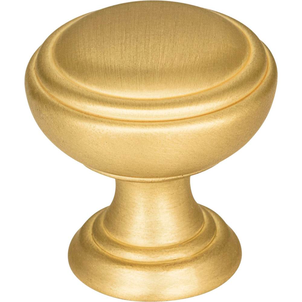 Jeffrey Alexander 1-1/4'' Diameter Brushed Gold Tiffany Cabinet Knob