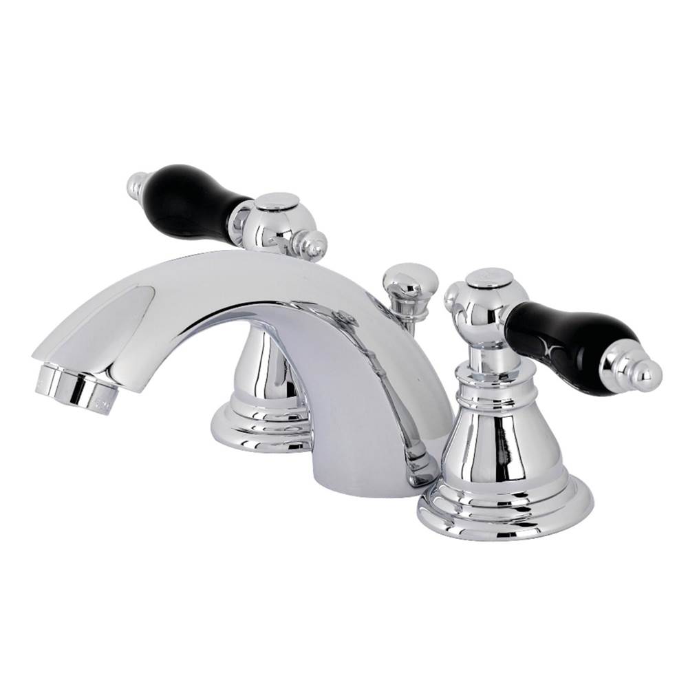 Kingston Brass Duchess Widespread Bathroom Faucet with Plastic Pop-Up, Polished Chrome