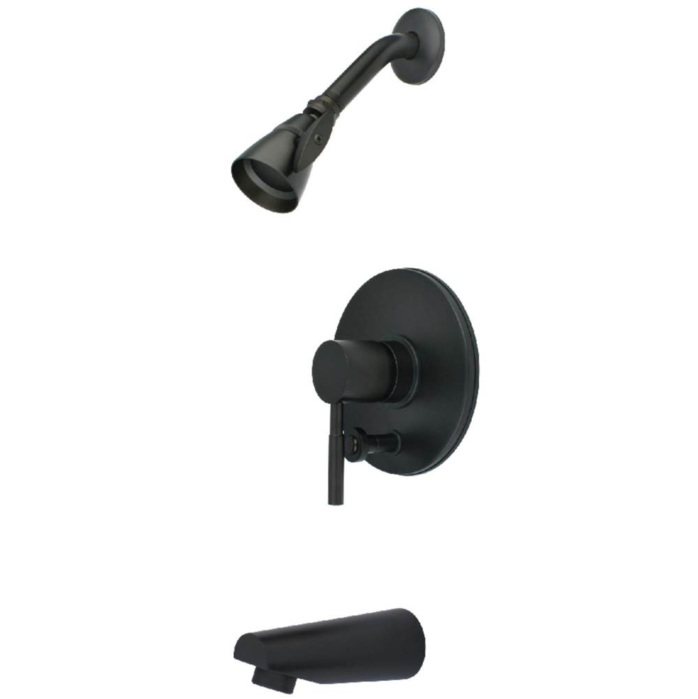 Kingston Brass Concord Tub & Shower Faucet, Oil Rubbed Bronze