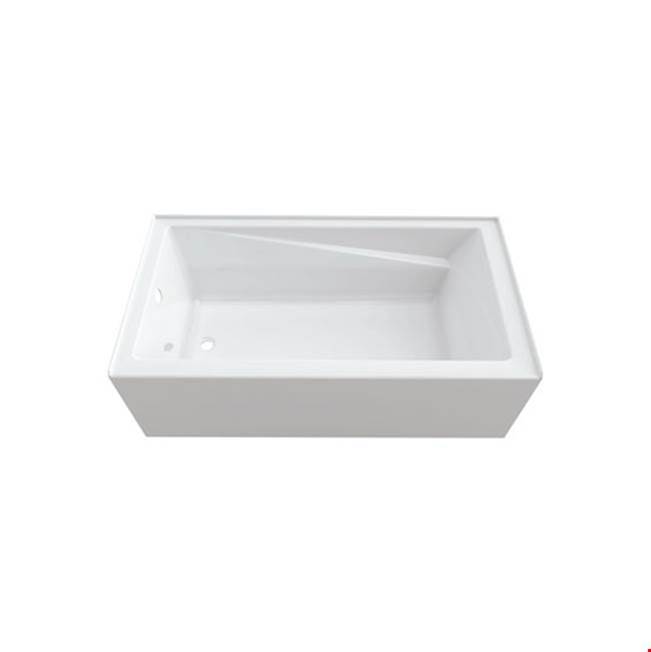 Neptune Entrepreneur AZEA bathtub 32x60 AFR with Tiling Flange and Skirt, Right drain, Activ-Air, White