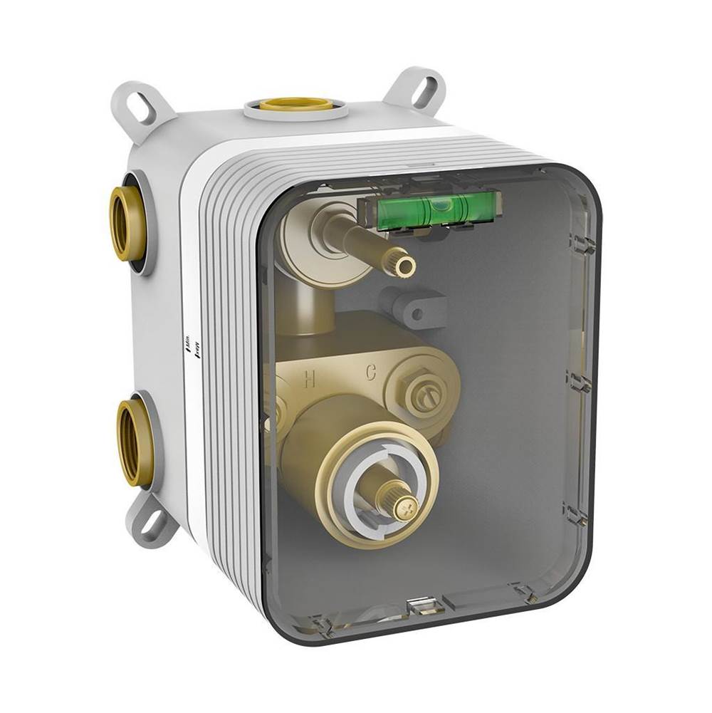 In2aqua Thermostatic Valve (Eurotherm) With Volume Control And Manual Diverter, Without In2Itiv Rough-In Mounting System