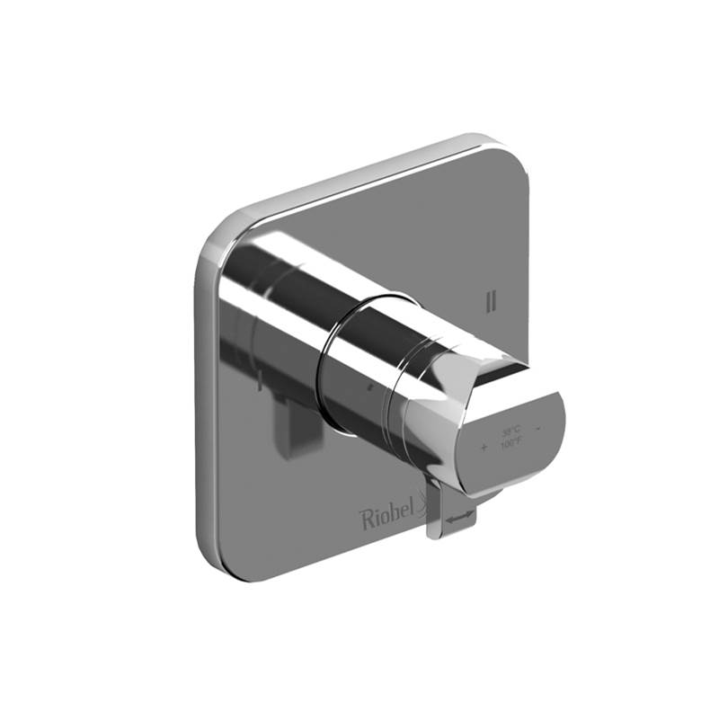 Riobel Salomé™ 1/2'' Therm & Pressure Balance Trim With 2 Functions