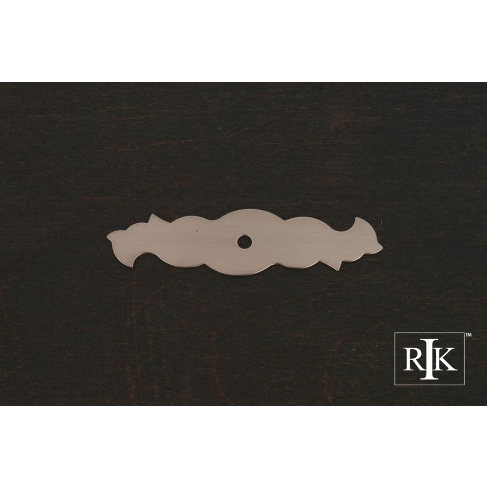 RK International Curvy Single Hole Backplate