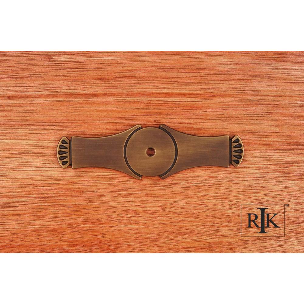 RK International Curved Gill Ends Backplate