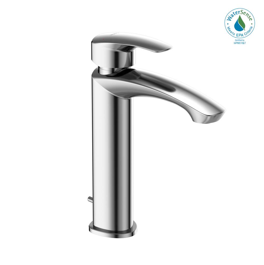 TOTO Toto® Gm 1.2 Gpm Single Handle Semi-Vessel Bathroom Sink Faucet With Comfort Glide Technology, Polished Chrome