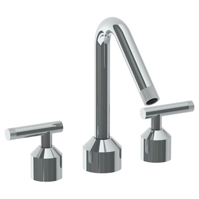 Watermark Deck Mounted 3 Hole Bath set with Angled Spout
